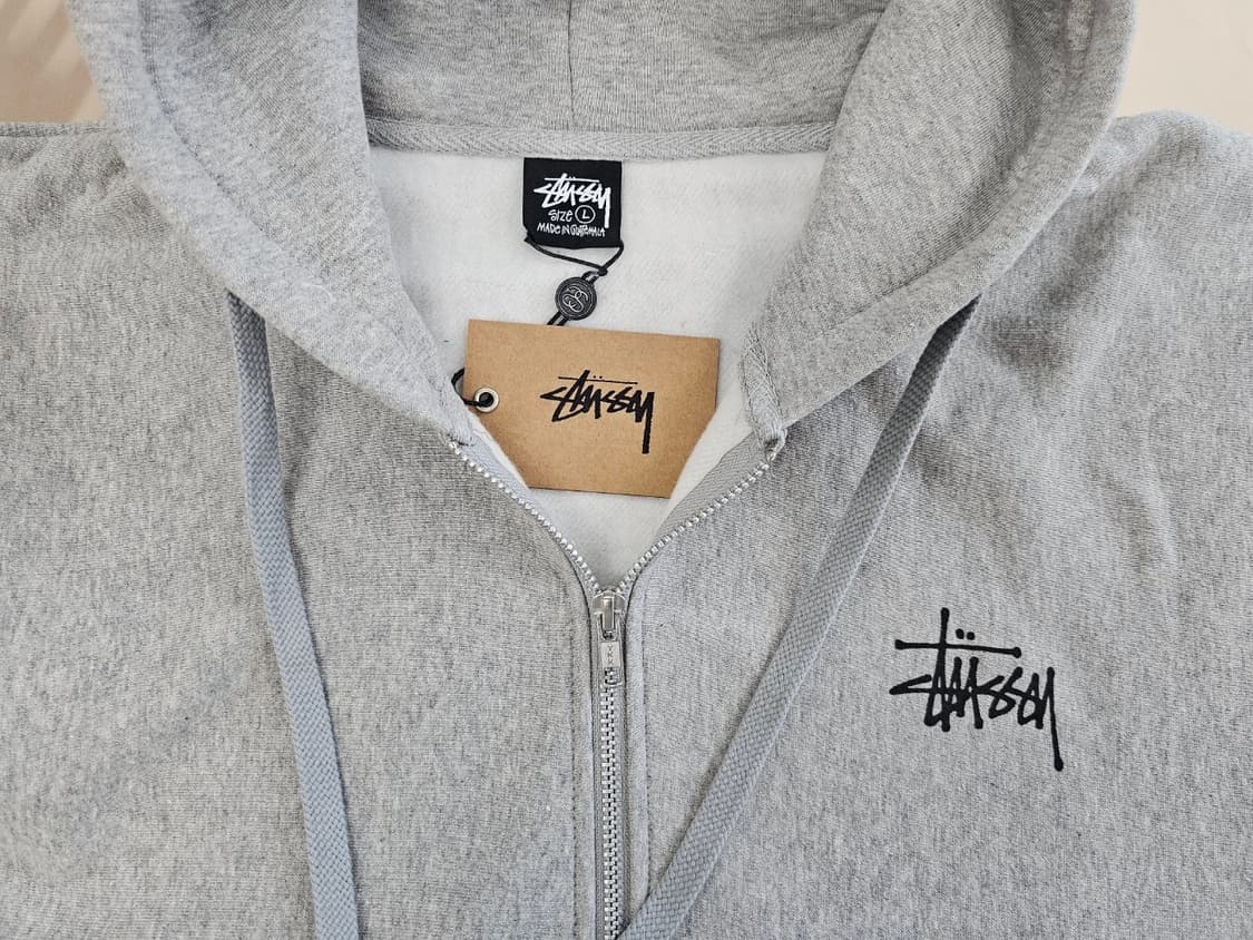 ((새상품)) 스투시 베이직 후드집업 상품이미지1