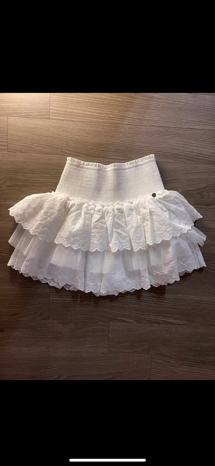 새상품 론론 캉캉 레이스 팬츠 스커트  상품이미지2