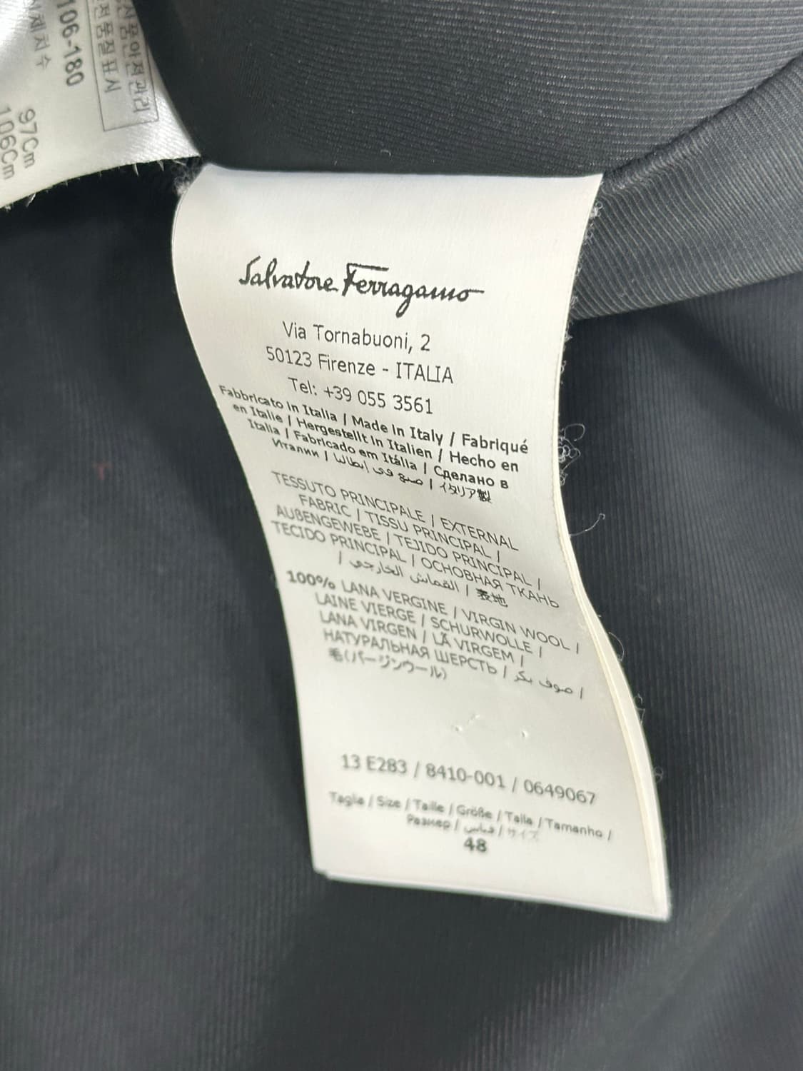 페레가모 여성 버진울 코트 상품이미지8