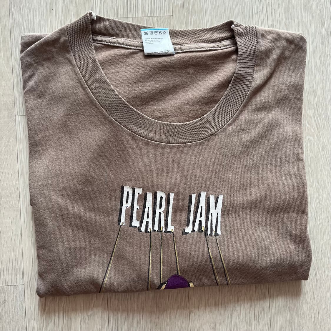 90s 빈티지 OG 싱글스티치 PEARL JAM 반팔티 상품이미지3