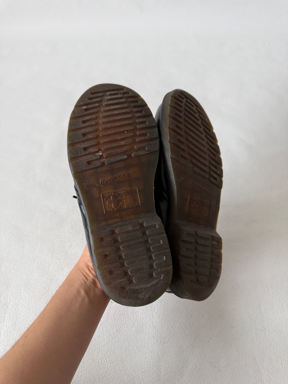 [UK6]닥터마틴(Dr.Martens) 3홀 블랙(깔창 없음) 상품이미지9