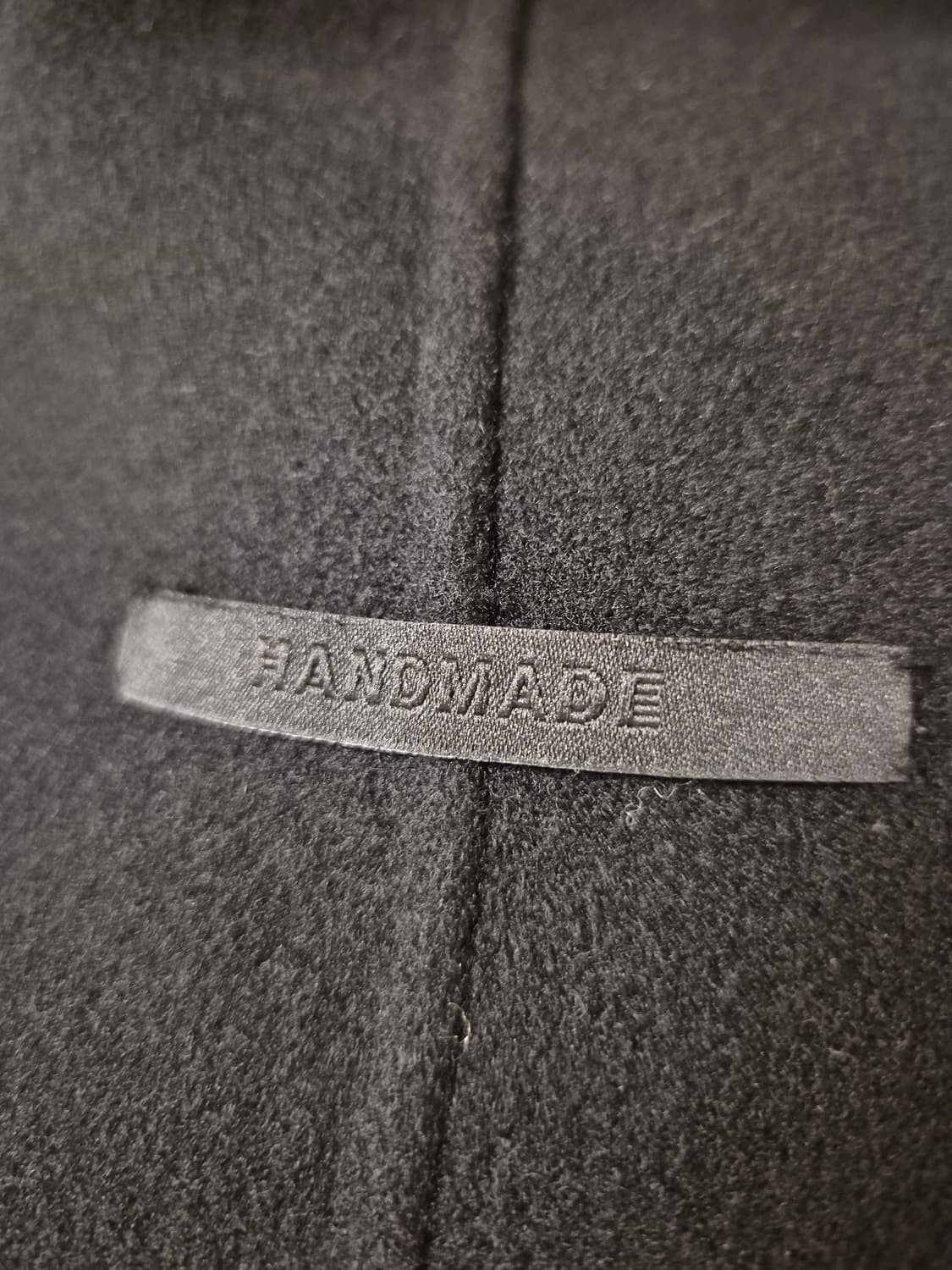 고급 울하프코트 후드집업핸드메이드 상품이미지4