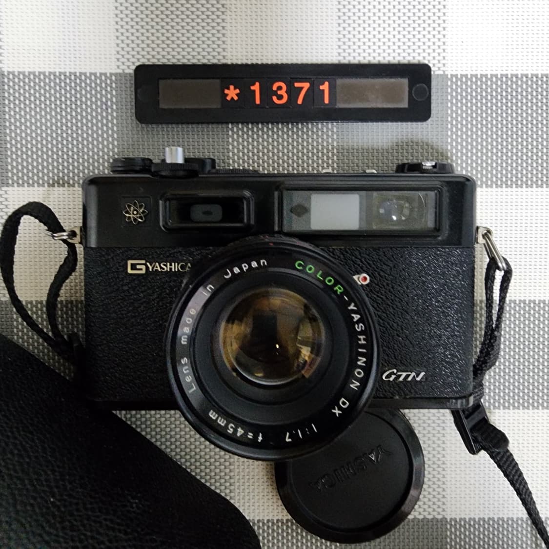 야시카 일렉트로 35 gtn 필름카메라 블랙바디 케이스포함 상품이미지1