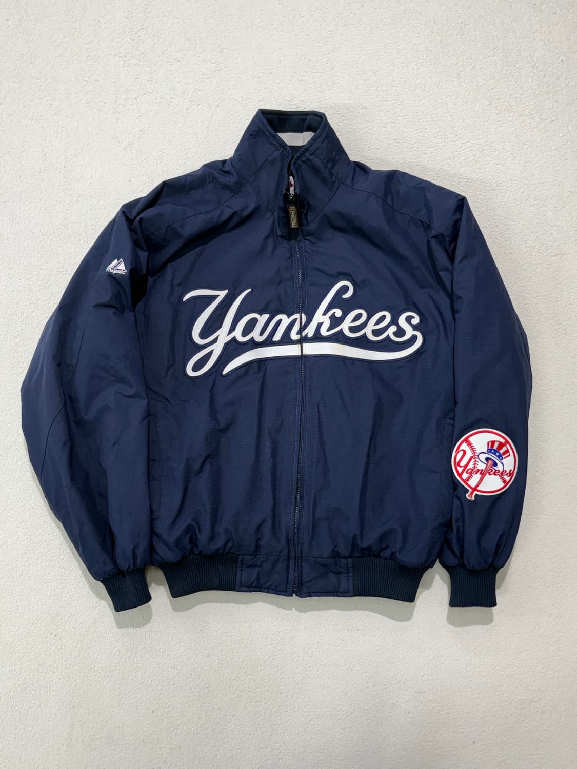 마제스틱 뉴욕 양키스 스타디움 덕아웃 오왼 자켓 점퍼 m 상품이미지1