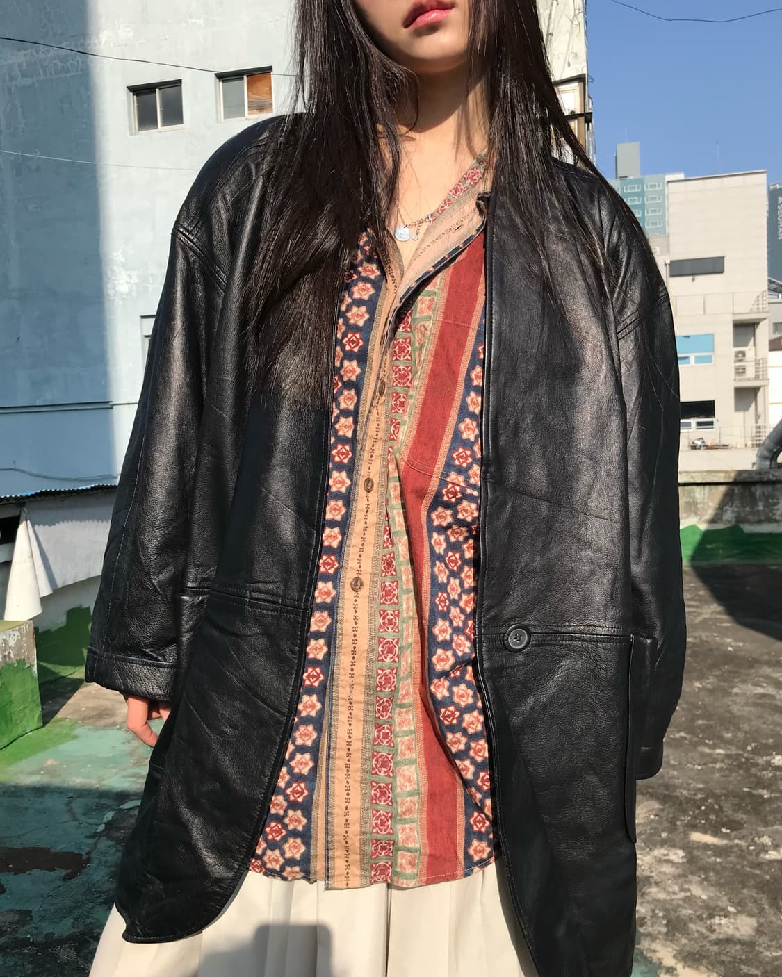 CHAPS 에스닉 패턴 셔츠  상품이미지2