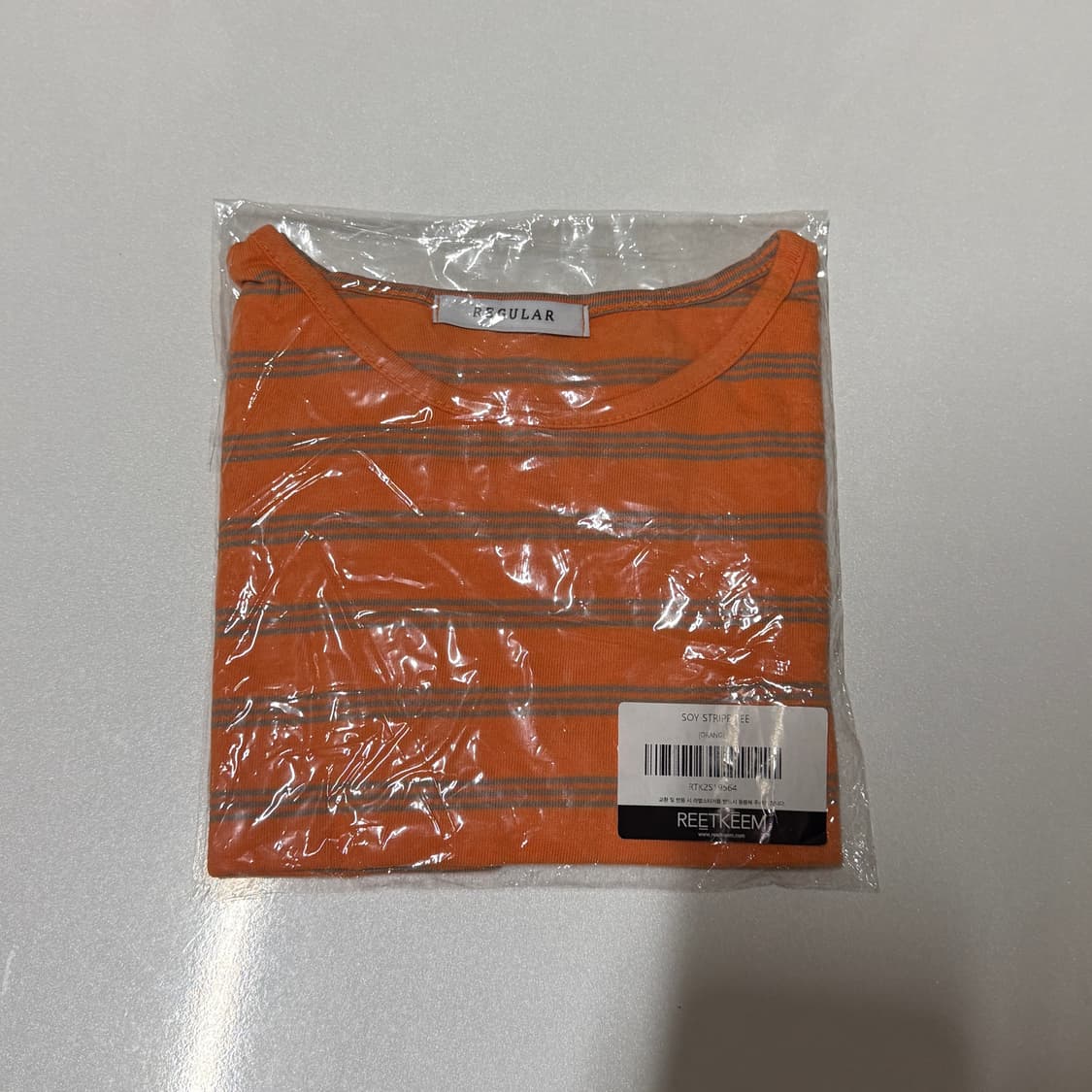 릿킴 스트라이프 레이어드 반팔 티셔츠 상품이미지6