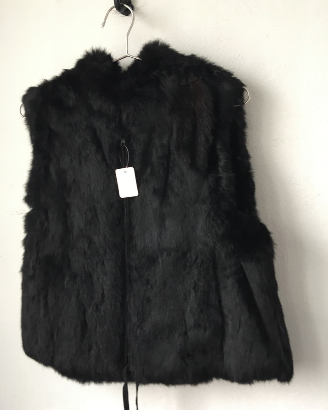 Rabbit fur vest 상품이미지2