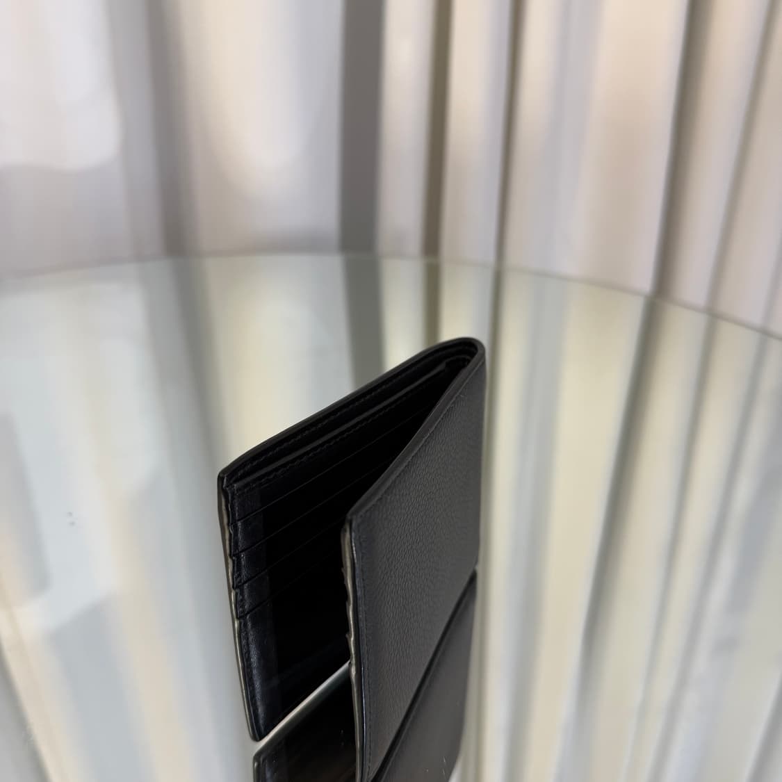 디올 CD로고 은장 반지갑 상품이미지4