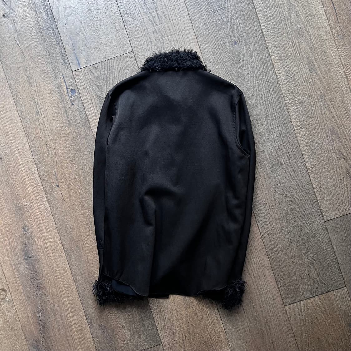 Hairy Fur Detail Blouse Jacket 상품이미지7