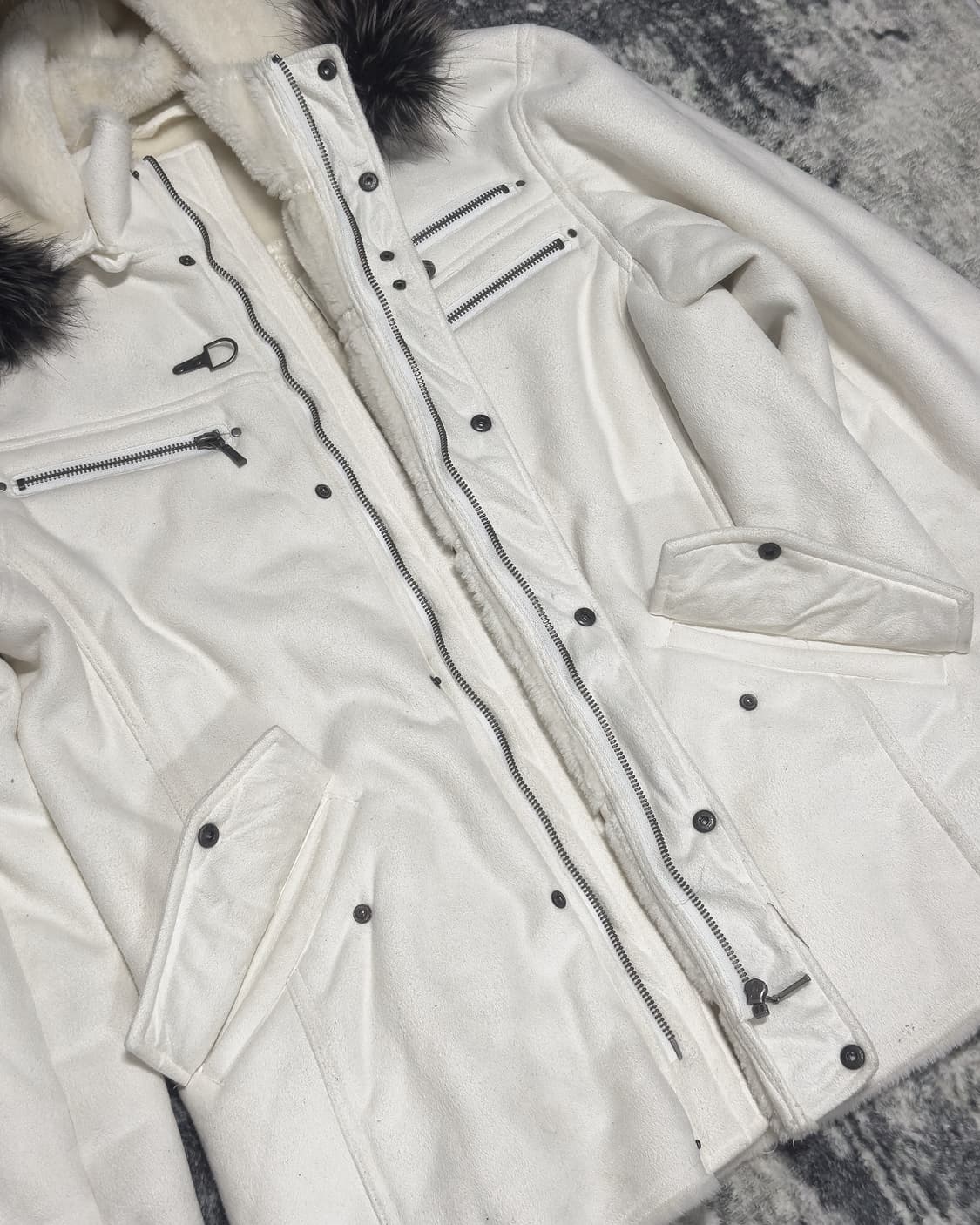 {Double Focus} Aviator Mouton Fur Jacket 상품이미지5