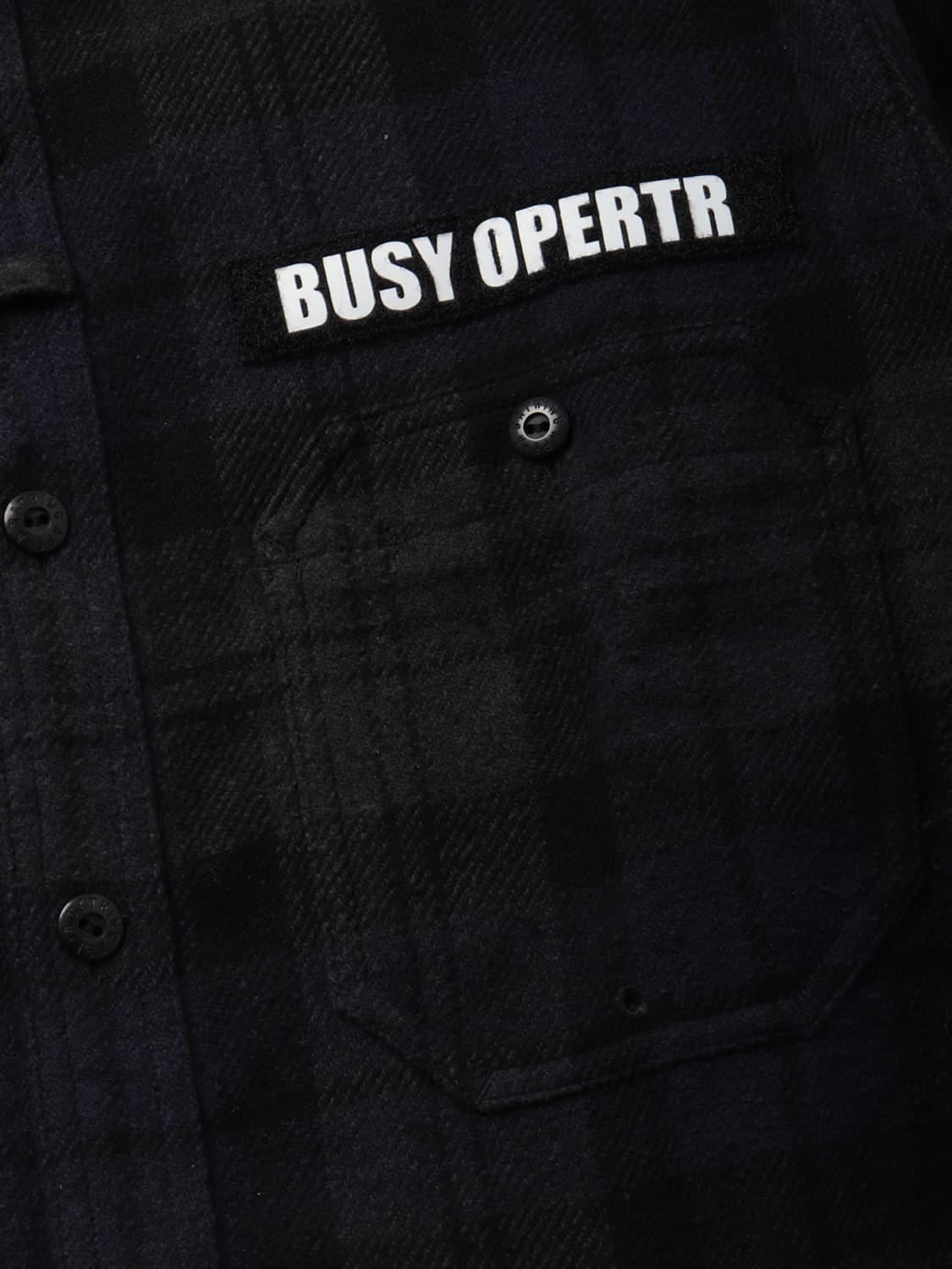 베이프 A BATHING APE Flannel Tactical Shirt 상품이미지7