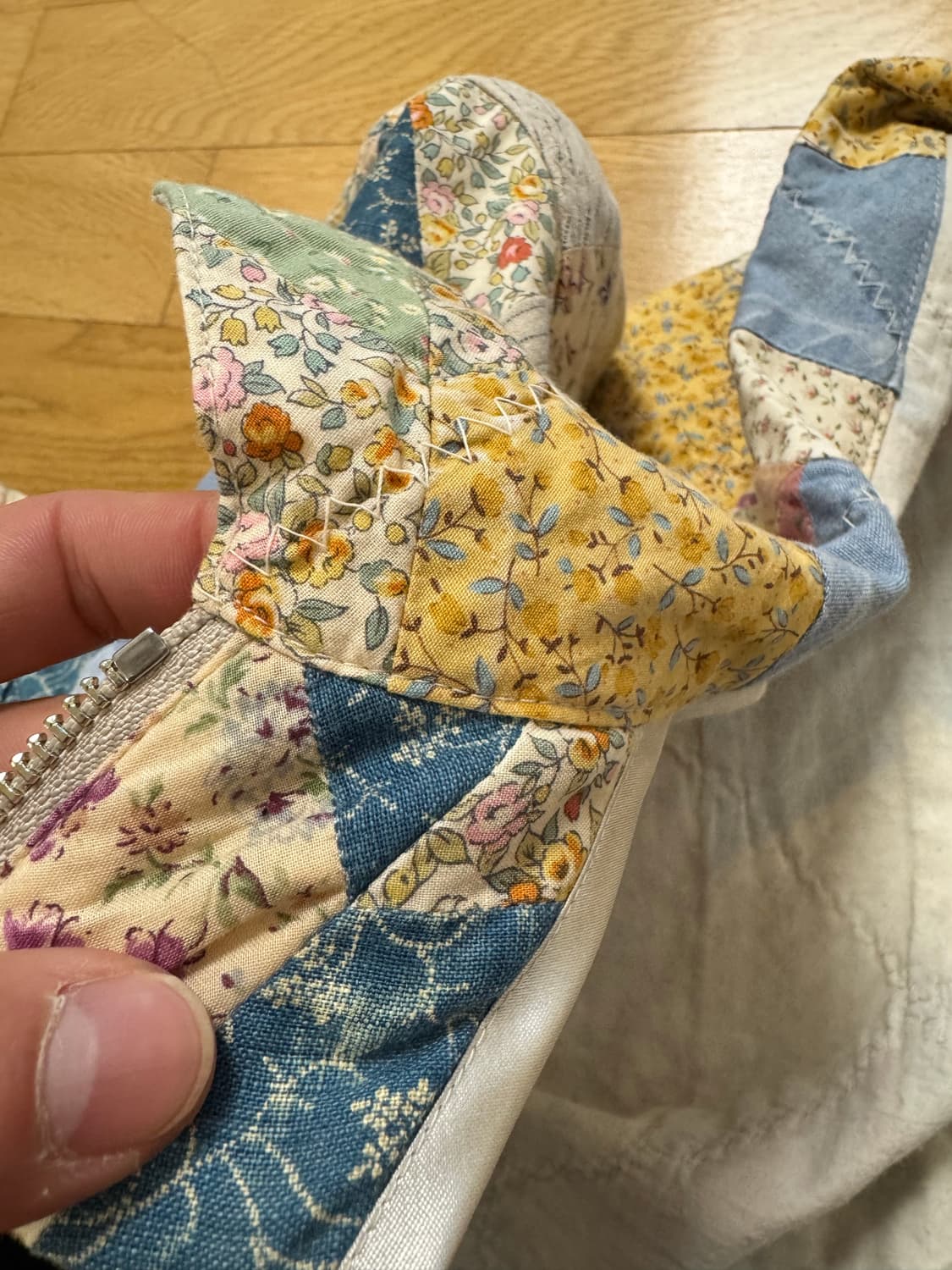 캐피탈 야바네 퀼트 패치워크자켓 3사이즈 새상품 상품이미지6