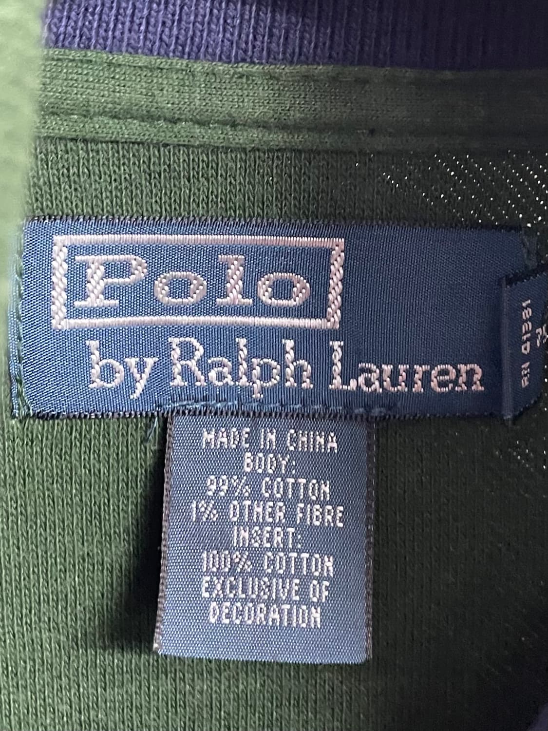 폴로 랄프로렌 빅포니 코튼 집업 자켓 (on.542) 상품이미지6