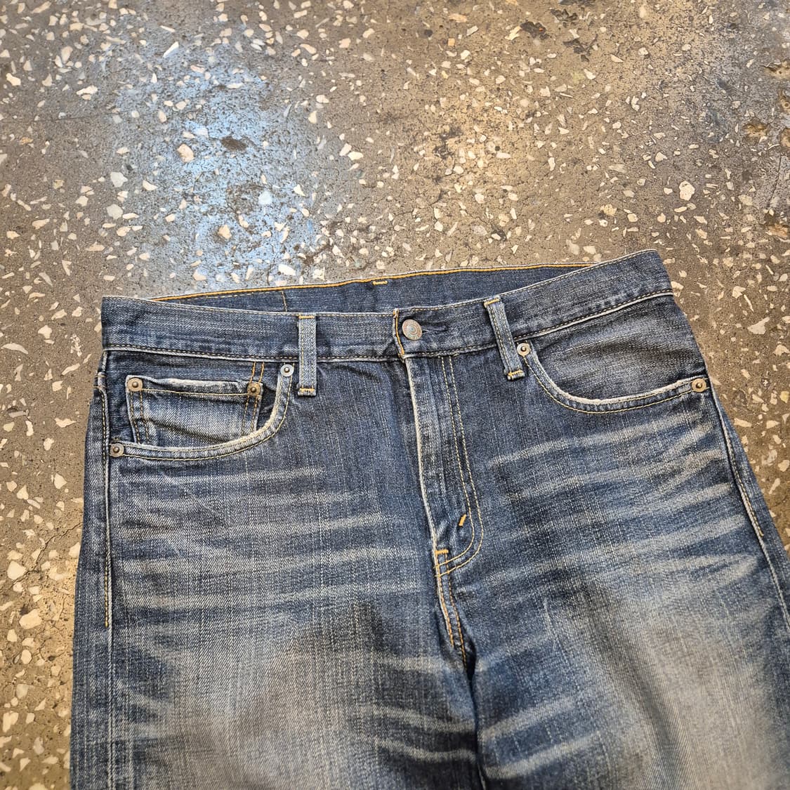 31인치 505 워싱청바지  상품이미지6