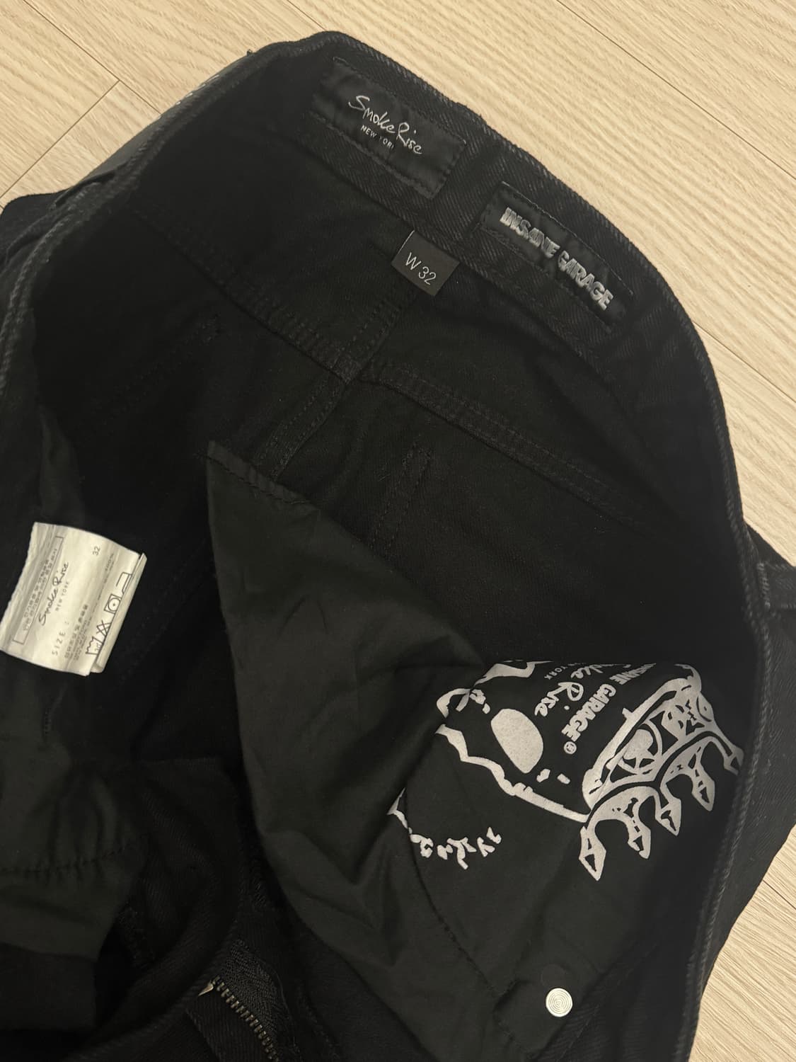 인세인개러지 스모크라이즈 콜라보 스터드 데님 32 상품이미지4