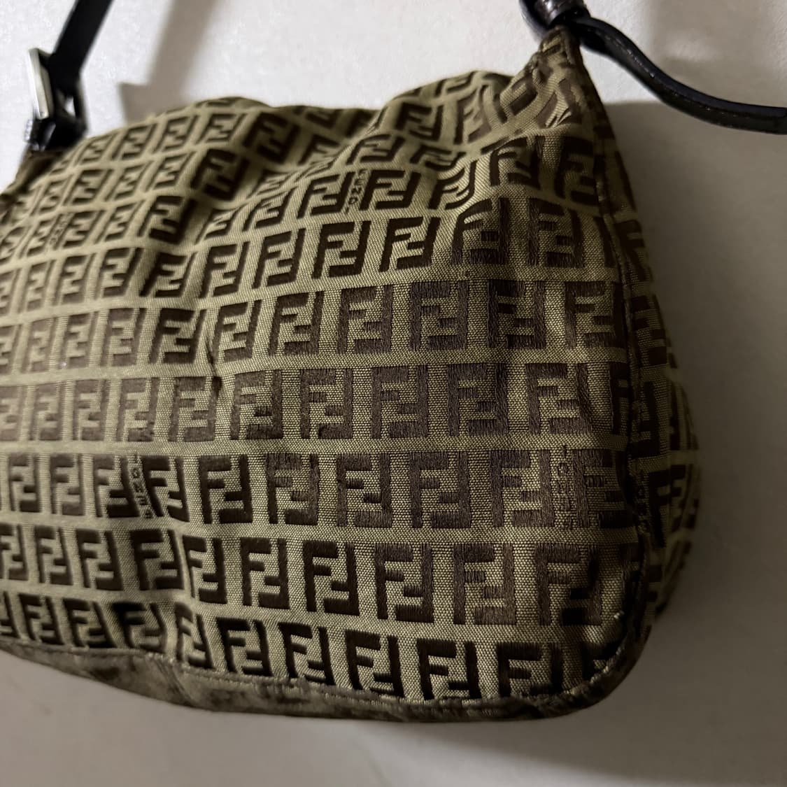 빈티지 펜디 주카패턴 FF 로고 맘마 숄더&토트백 상품이미지6