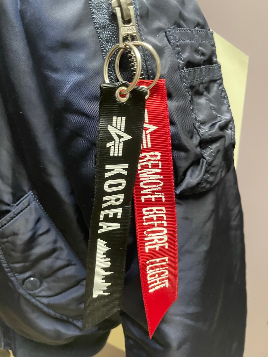 알파인더스트리 ma-1자켓 m사이즈(상태 최상) 상품이미지3