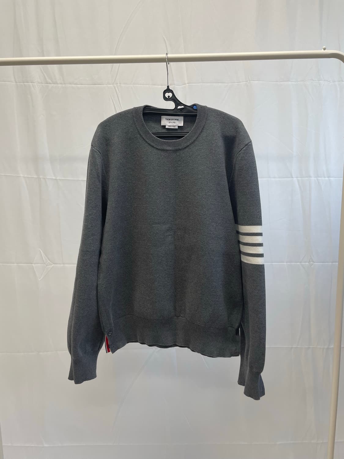 [N/신형] 톰브라운 밀라노 스티치 니트 그레이 [5] 상품이미지1