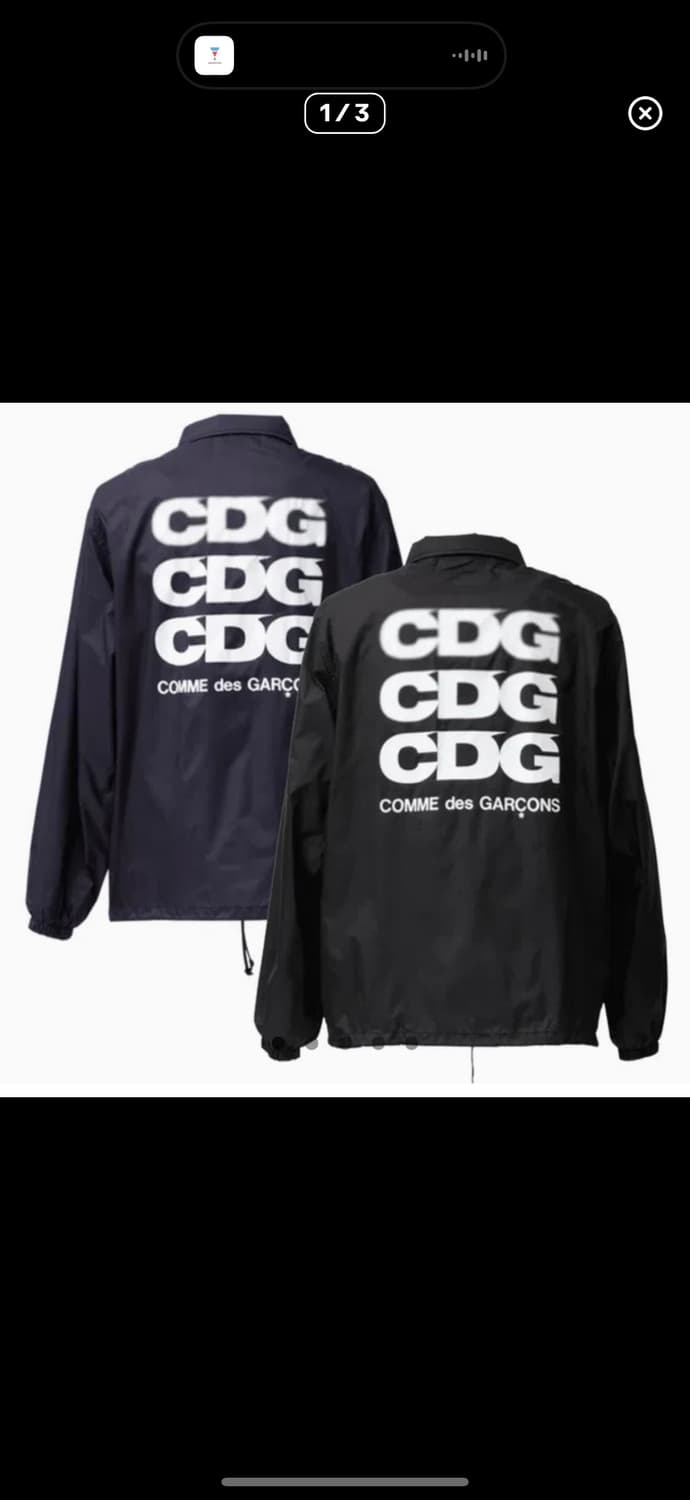 cdg 코치자켓 L 꼼데가르송 상품이미지2