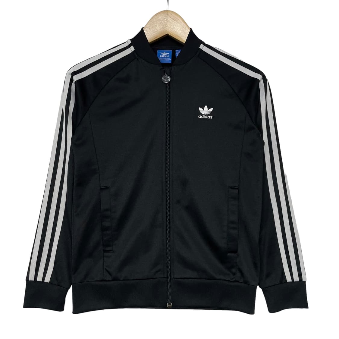 아디다스 우먼스 트랙탑 져지 블랙 상품이미지2