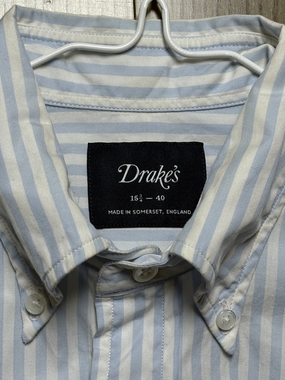 드레익스 코튼 스트라이프 옥스포드 상품이미지2