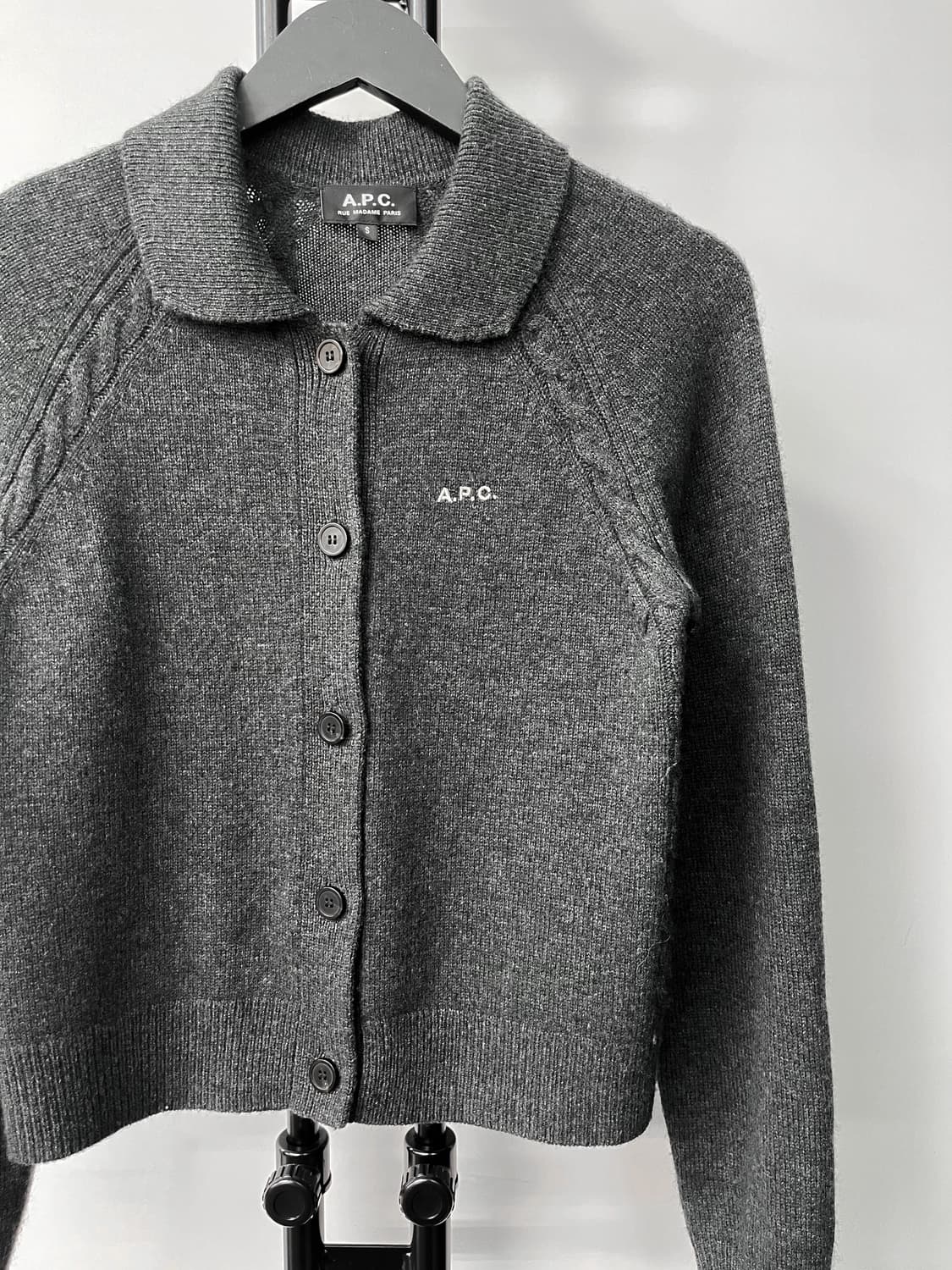 아페쎄 23f/w 캐시미어 제인 가디건 상품이미지4