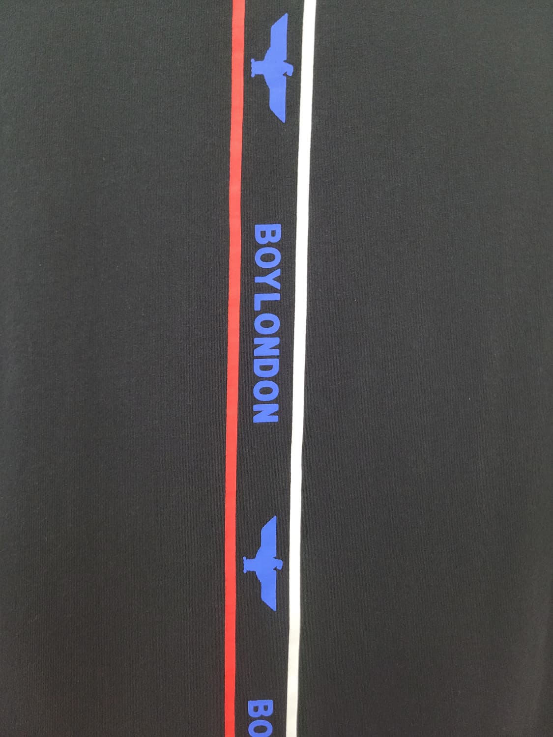 보이런던 시그니처 로고 블랙 반팔 티셔츠 L사이즈 상품이미지6