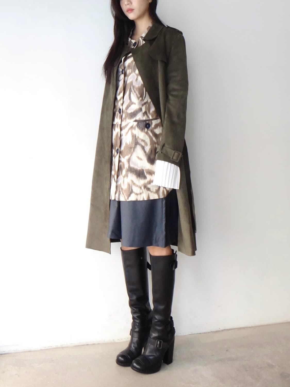 Glittery circling pattern blouse& jacket 상품이미지9