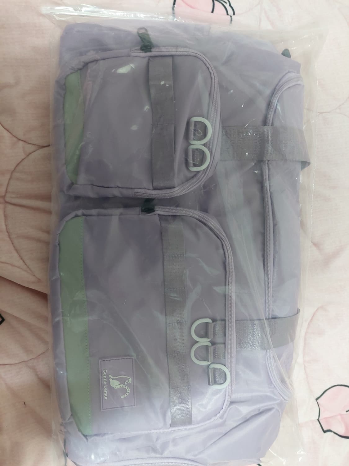 젠틀리머 보스턴백 연보라 컬러 상품이미지3