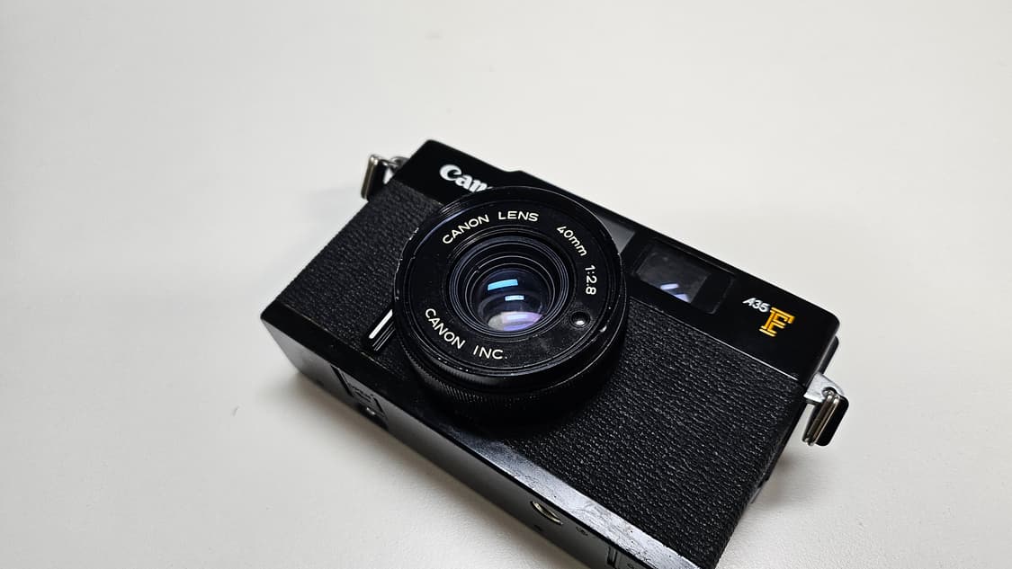 작례O 명기 역사의 시작 캐논 a35F 필름카메라 빈티지 필카 상품이미지7