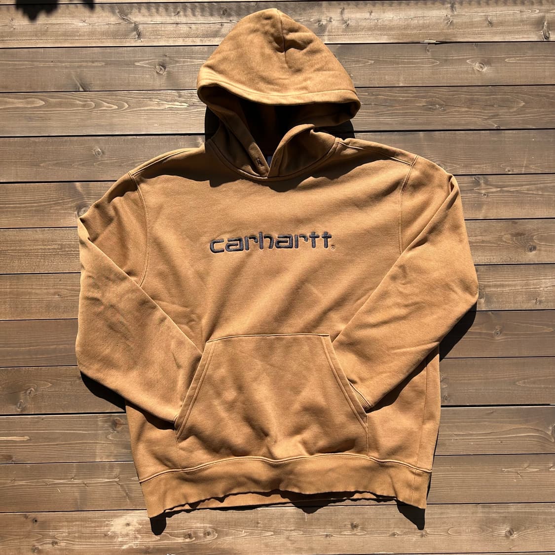 [XL]칼하트 wip 자수로고 후드티 상품이미지1