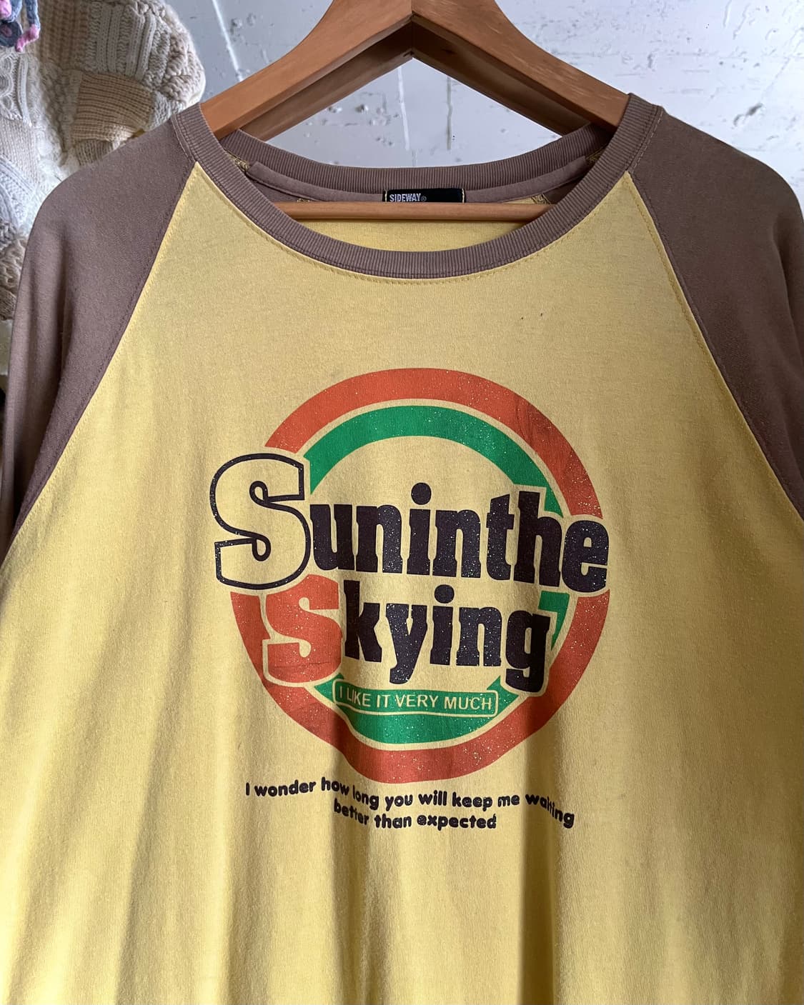 2000s SIDE WAY Japan Raglan Long-Sleeve 상품이미지4
