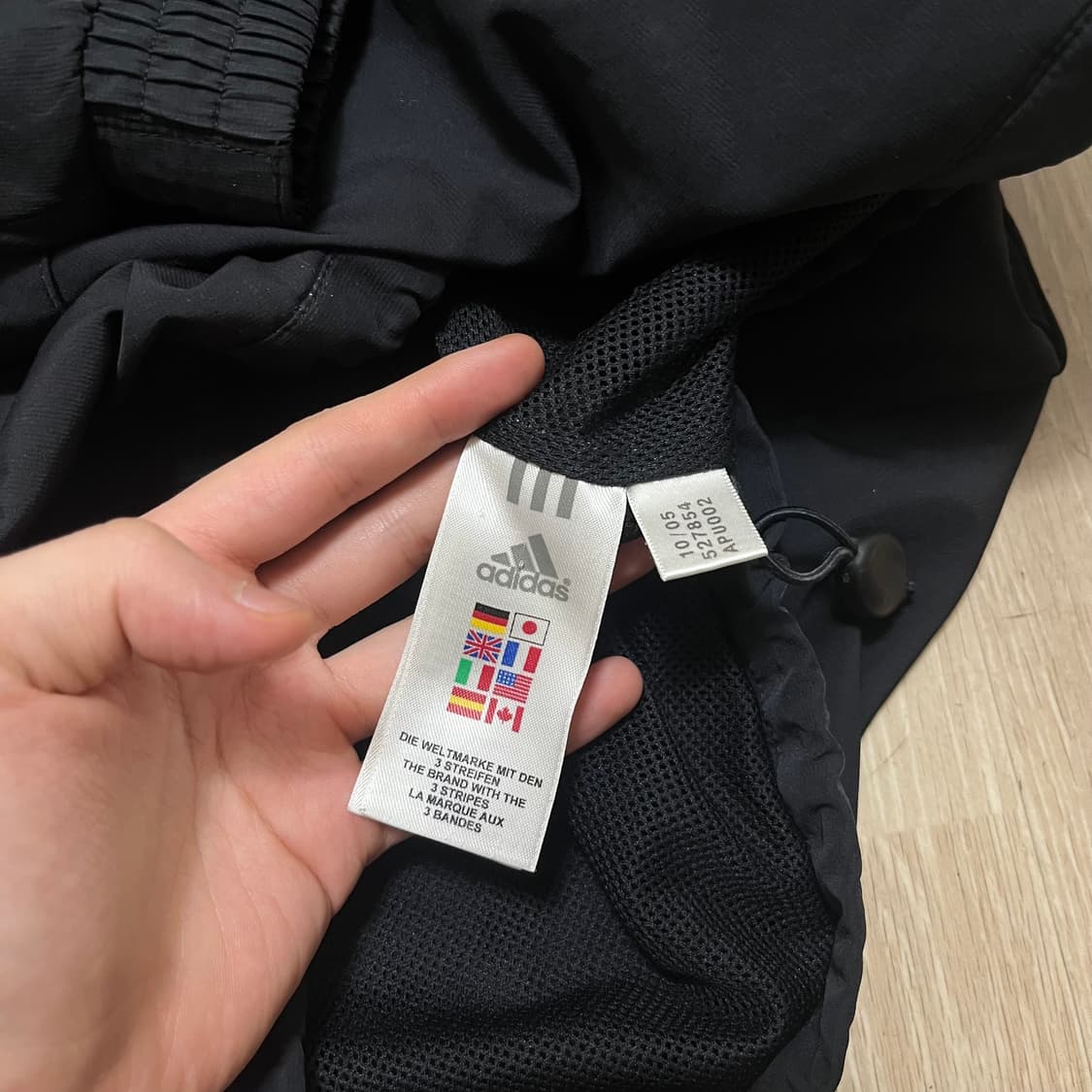 아디다스 올드스쿨 오리지널 바람막이 자켓 100 상품이미지6