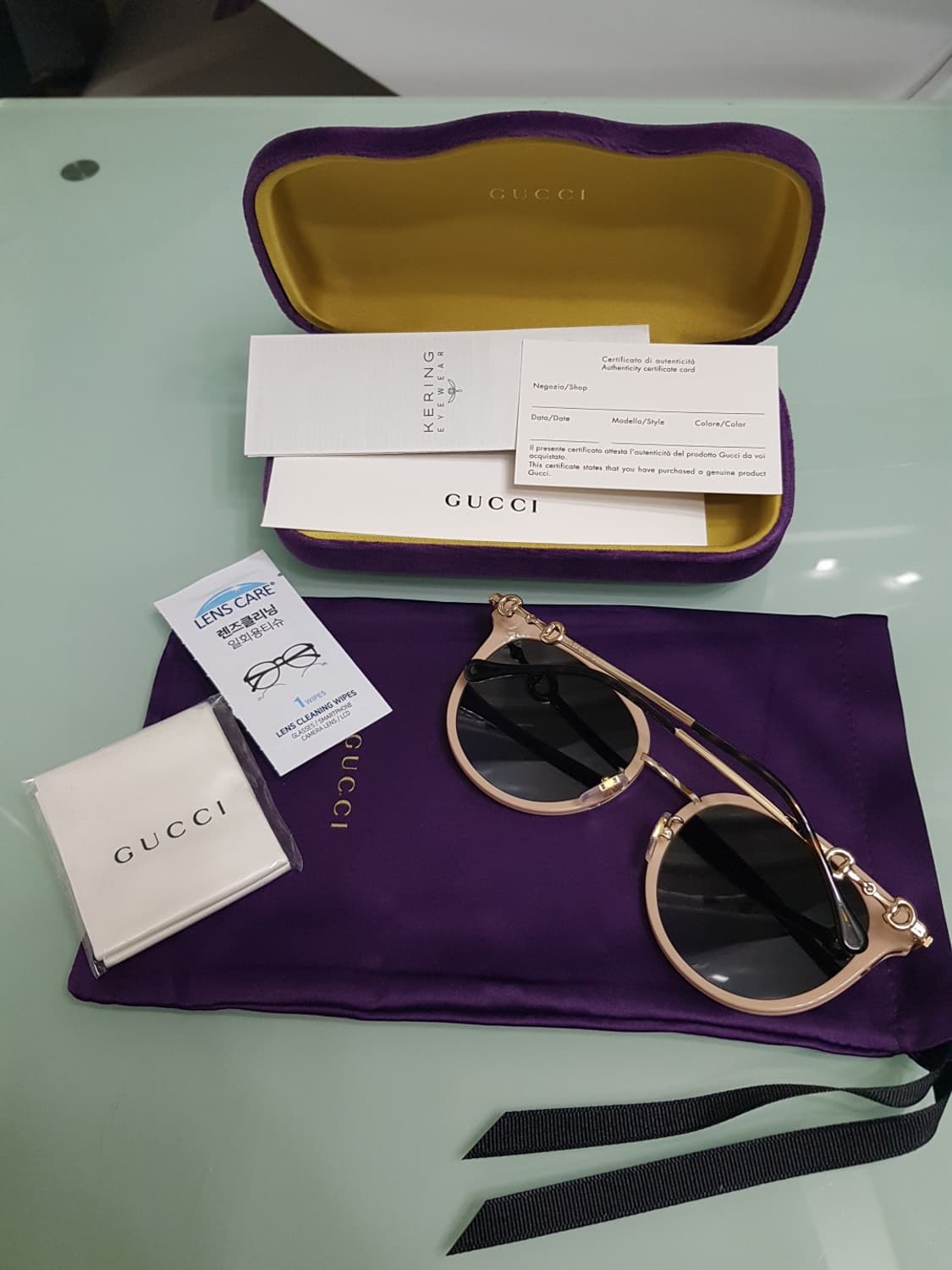 구찌 선글라스(새상품 풀구성) 상품이미지5