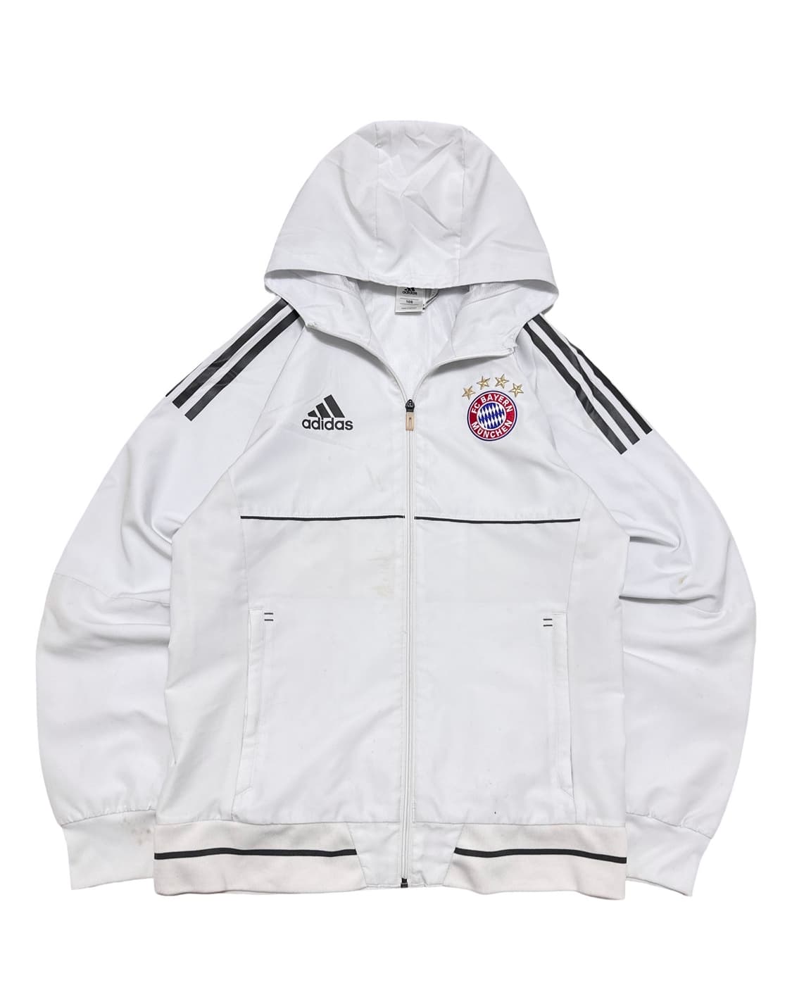 아디다스 바이에른 뮌헨 흰색 바람막이 상품이미지1