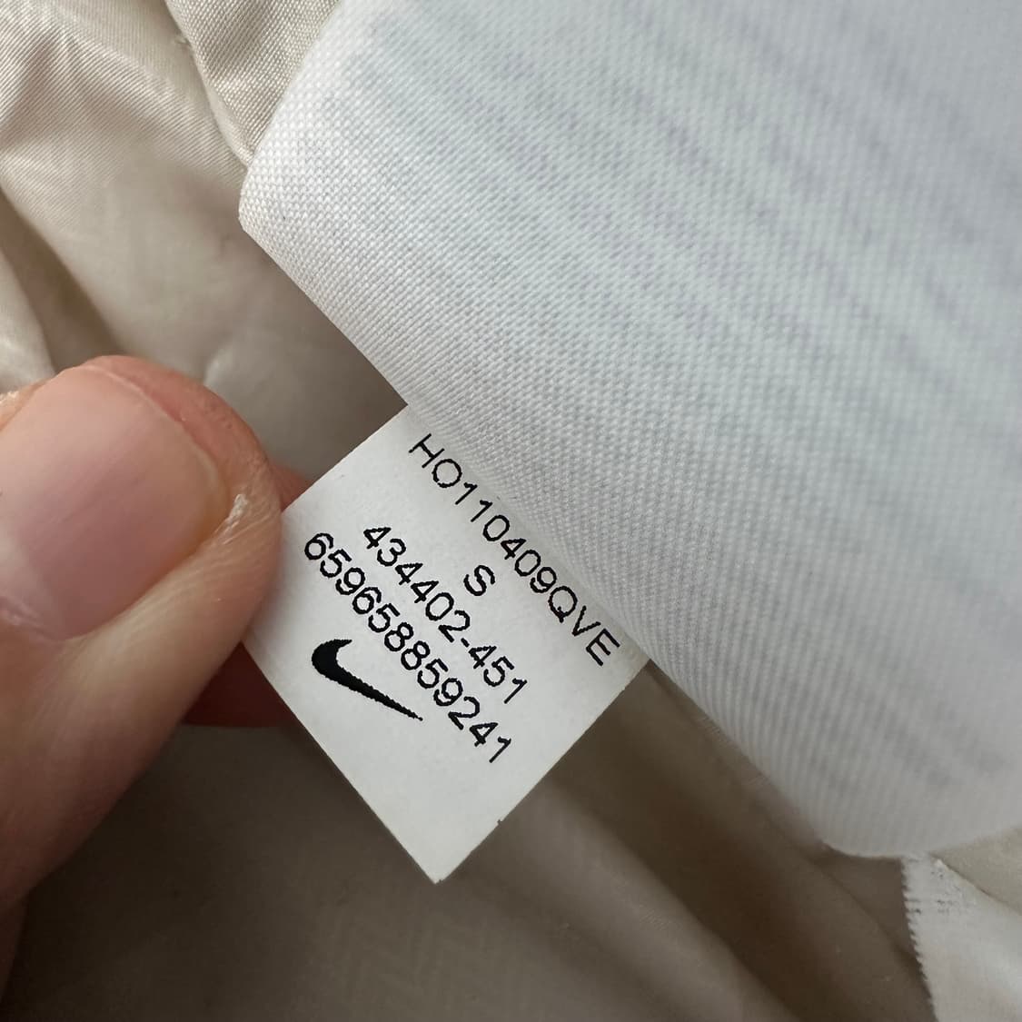 NIKE 나이키 6.0 스트라이프 구스다운 패딩 S 상품이미지9