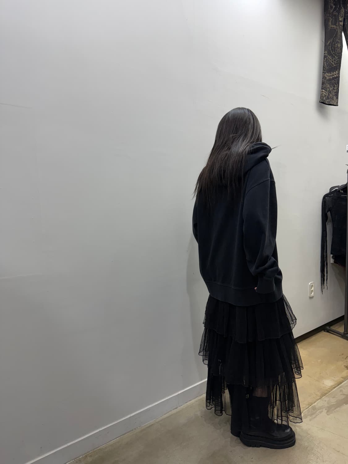 요지 야마모토 Y-3 로고 후드티 상품이미지7