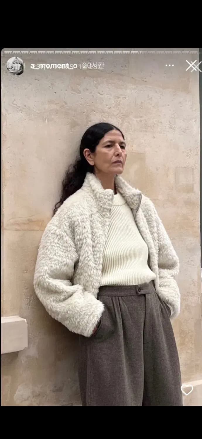 아모멘토 퍼 블루종 자켓 상품이미지4