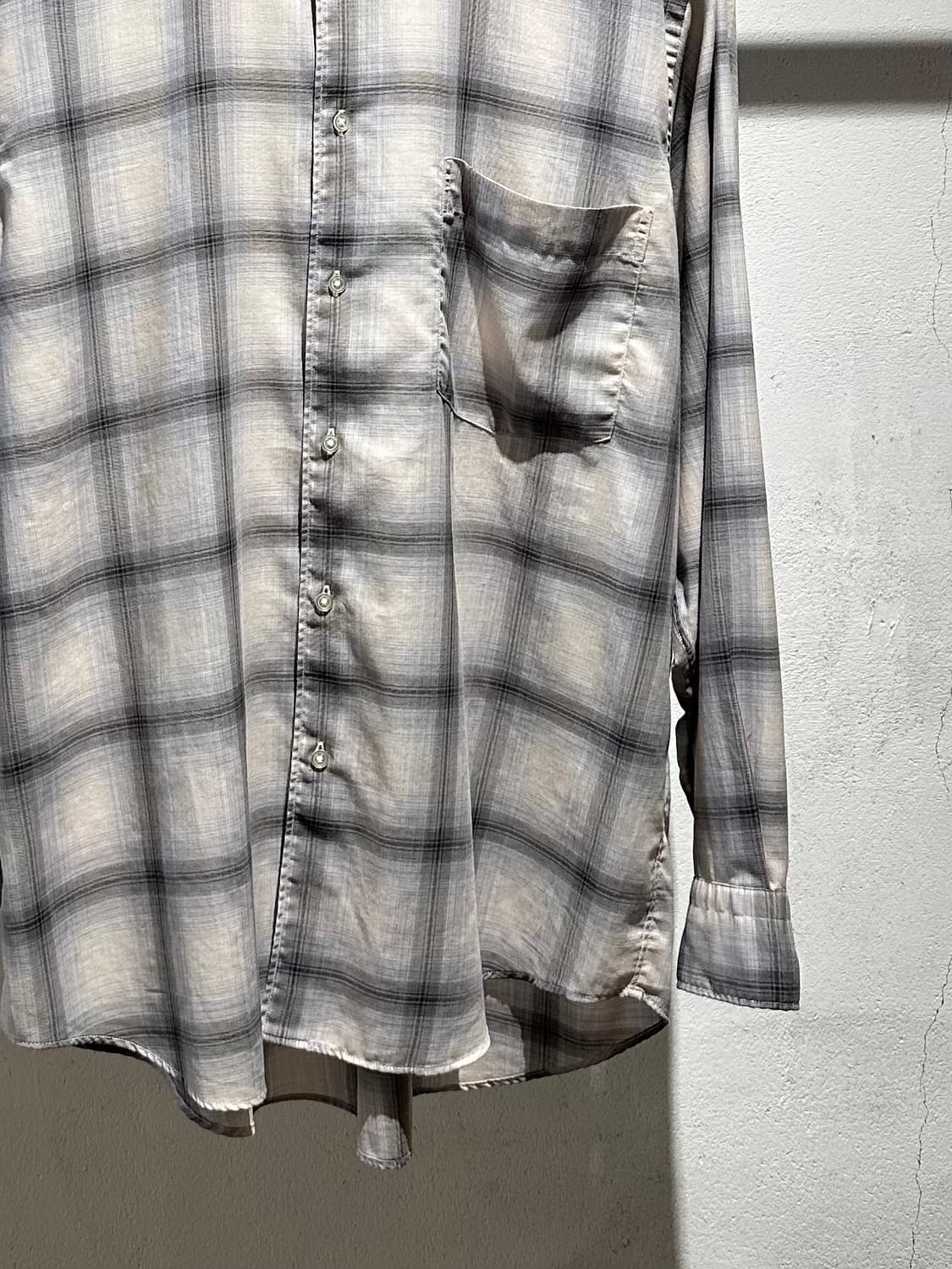  Urban Research Doors cotton Check Shirt 상품이미지3