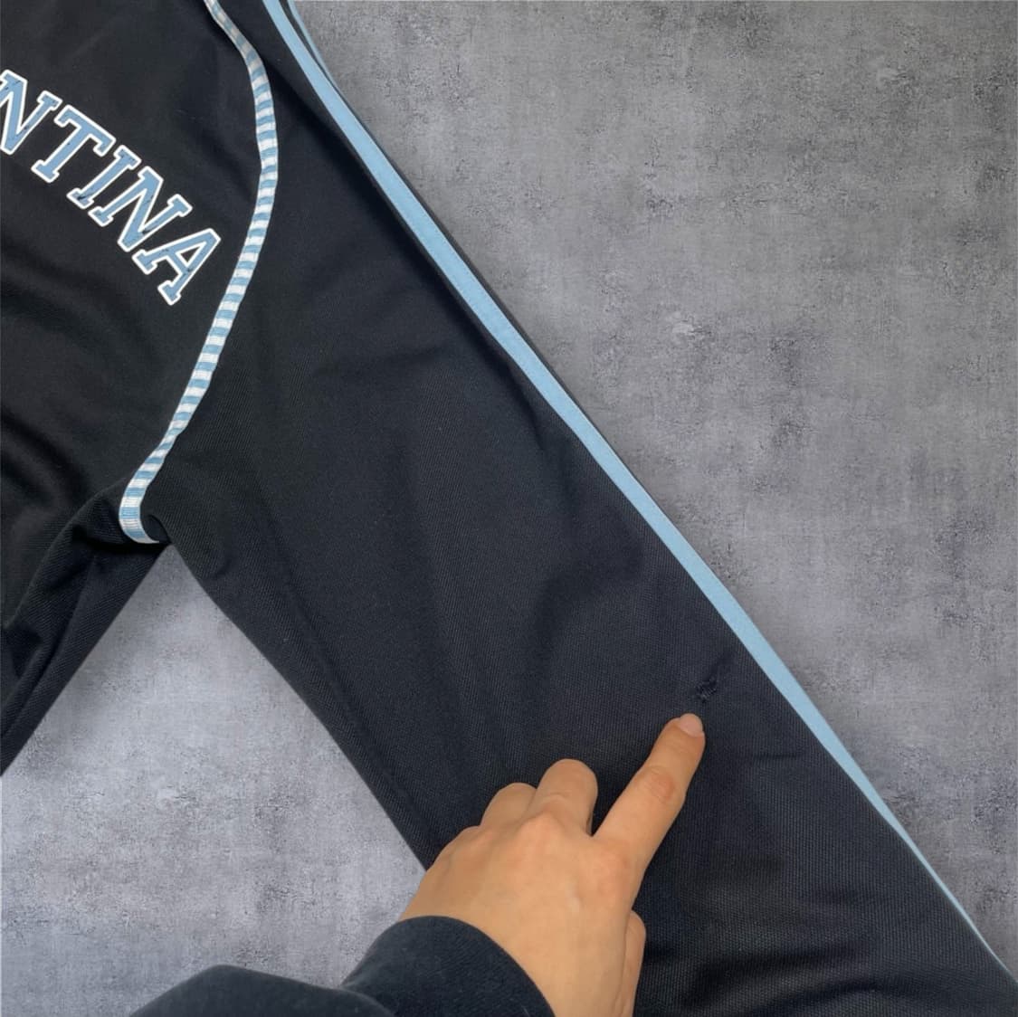 아디다스 Adidas 아르헨티나 축구 국가대표 트랙탑 져지 95 상품이미지7