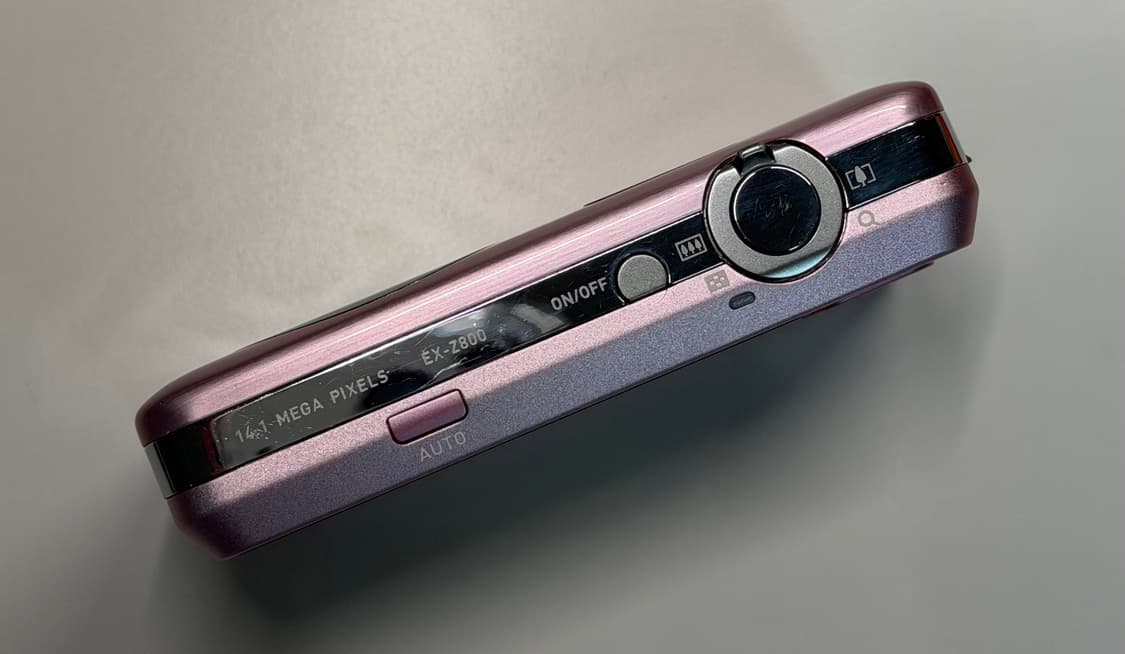 카시오 엑슬림 EX-Z800 (핑크) 상품이미지4