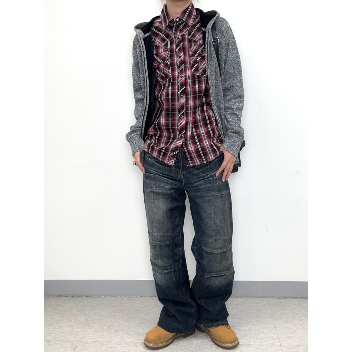 빈티지 펑크룩 락시크 셔츠 상품이미지2