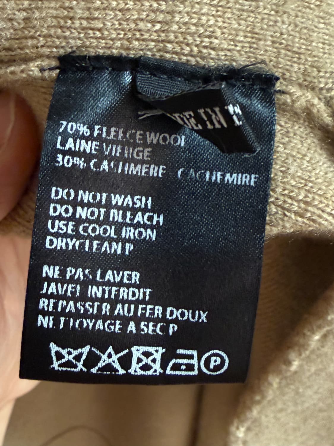 하이더아커만 캐시미어 니트코트 L 상품이미지4