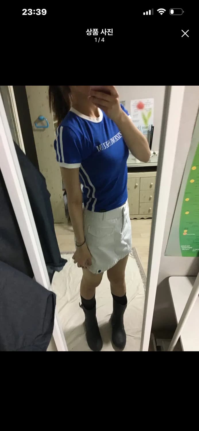 파우닝 133 빈티지 나이키 스포티 치마 상품이미지3