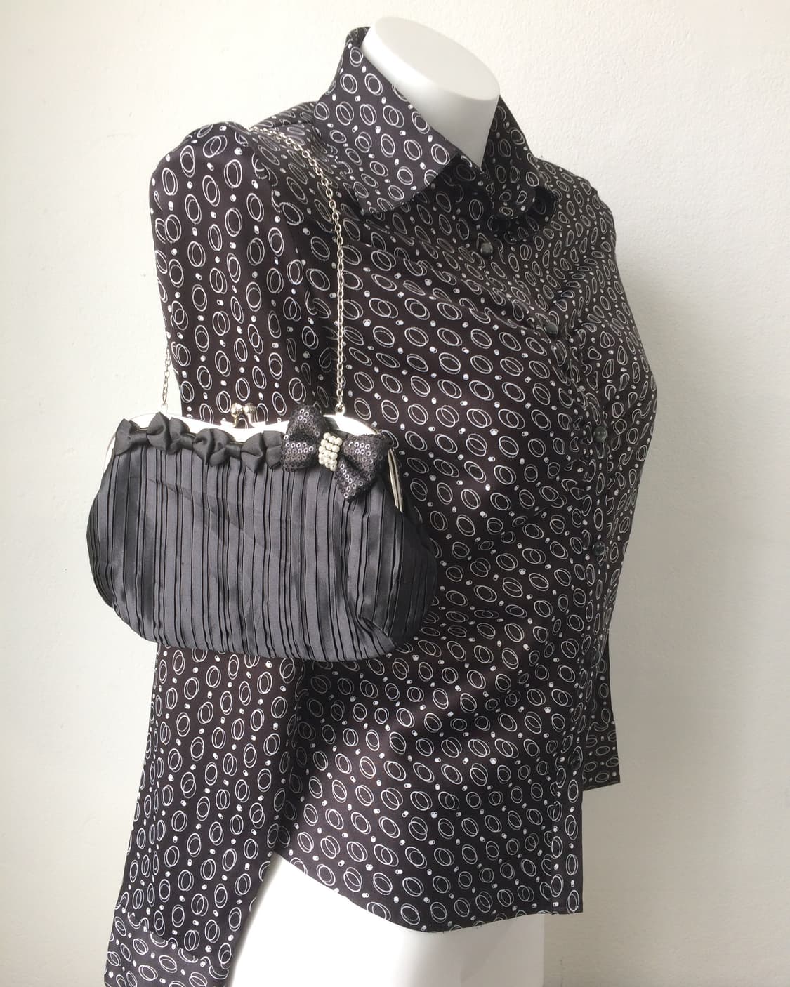 ribbon point hand bag 상품이미지7