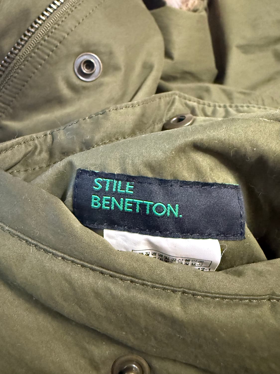 베네통 퍼 상품이미지5