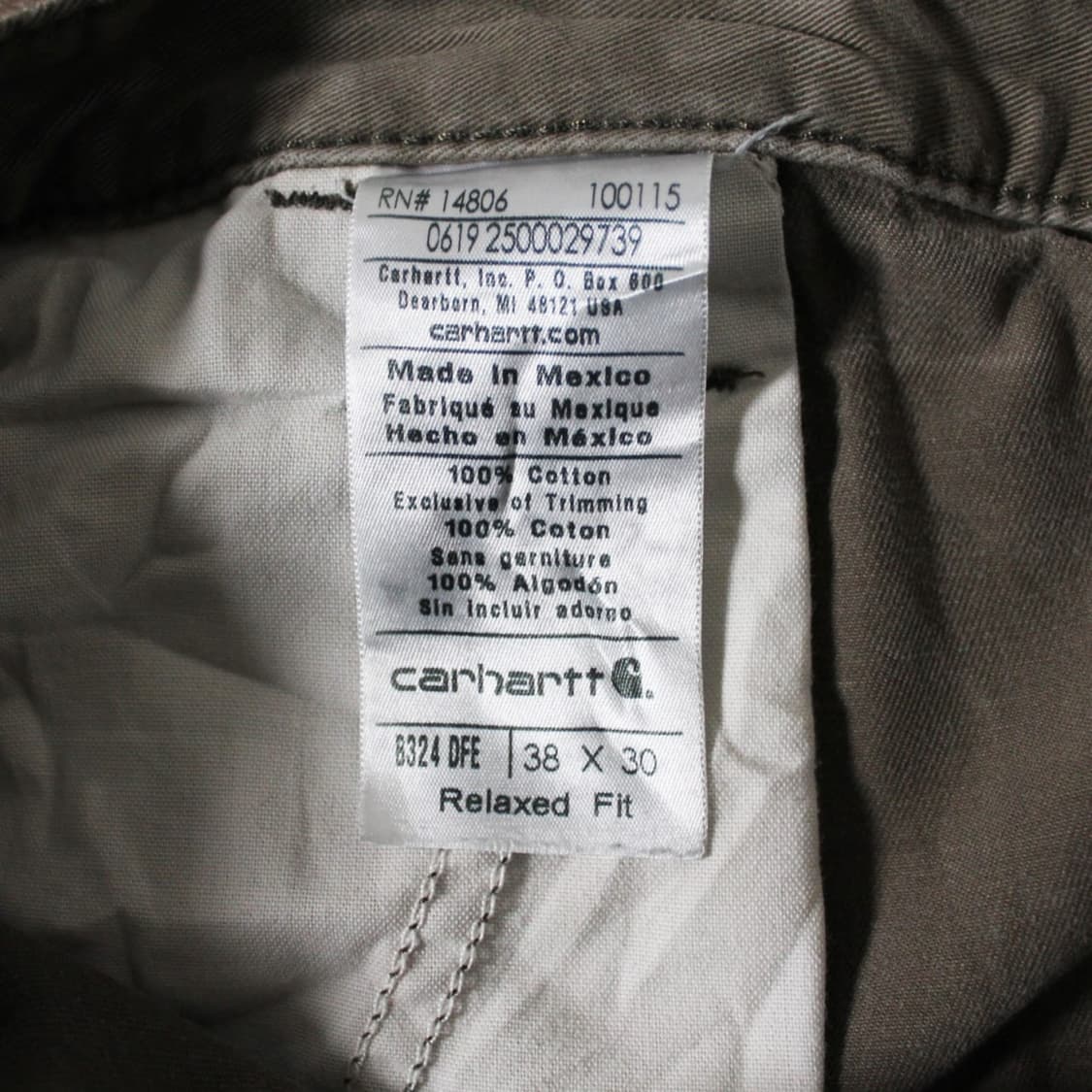 00’s Carhartt 칼하트 워크웨어 카펜터 팬츠 상품이미지4