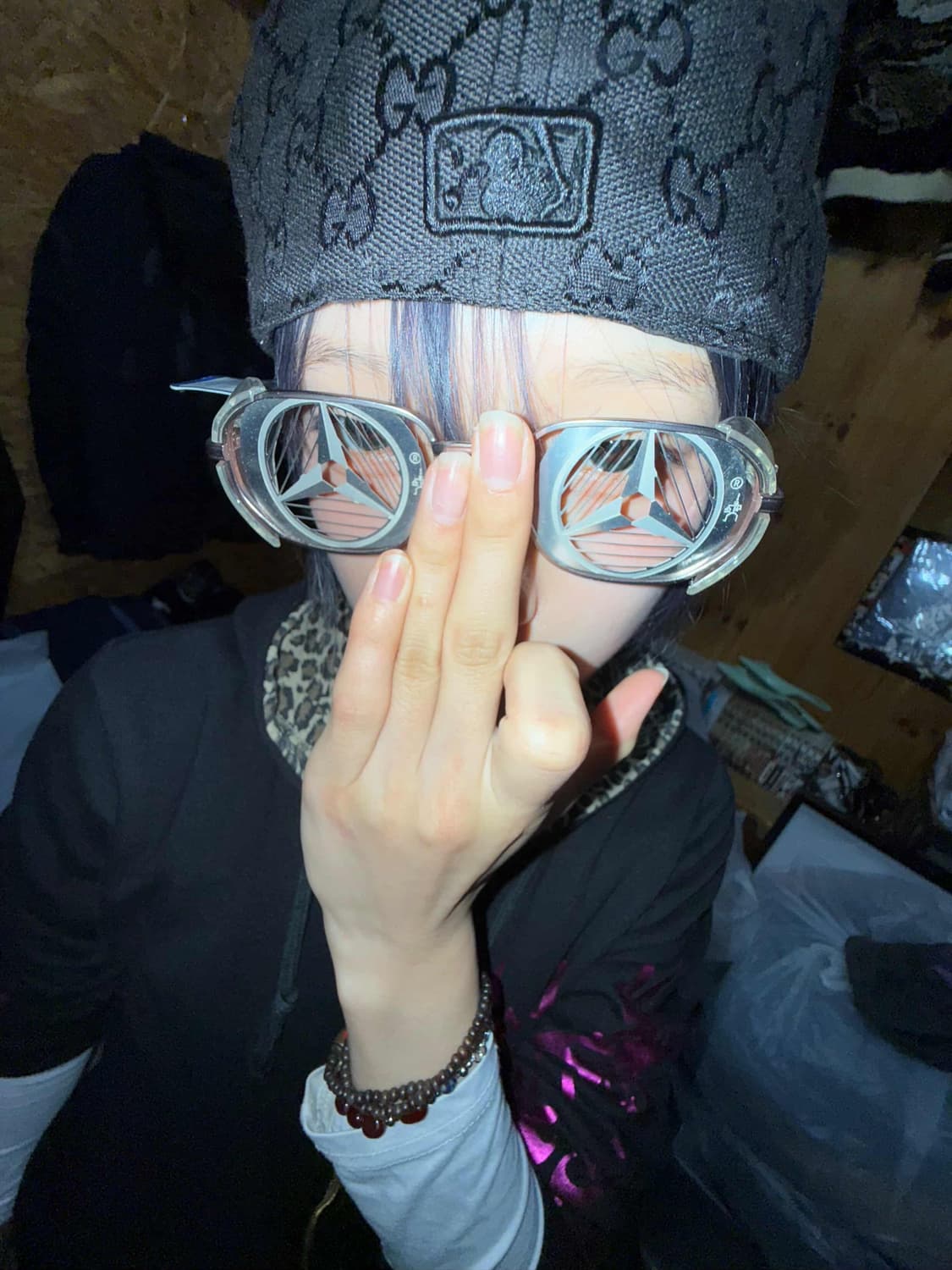 Hi Tek 하이테크 렌즈 포인트 항공 프레임 선글라스 상품이미지9