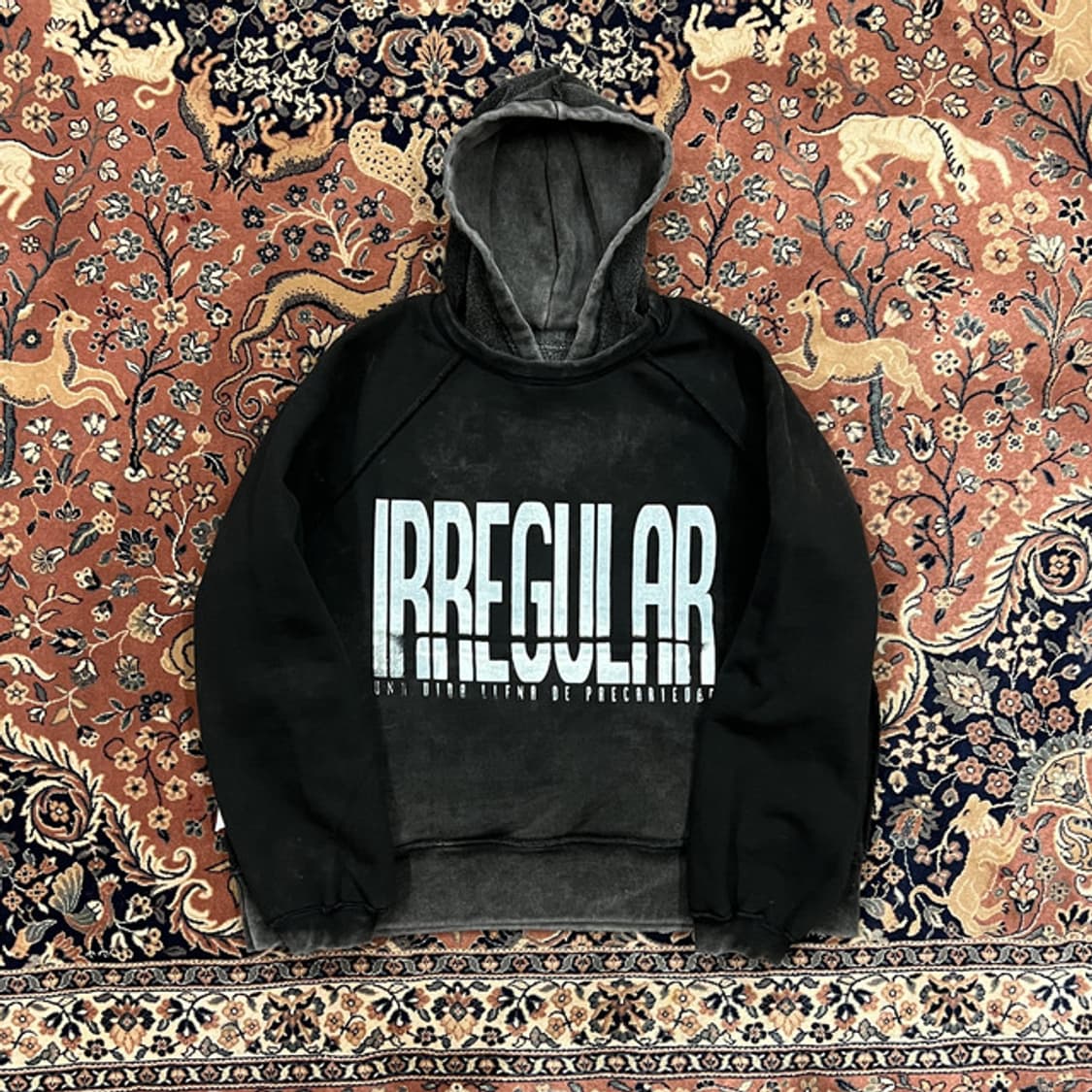 [XL] 블랙아웃 후드 리버시블 상품이미지1