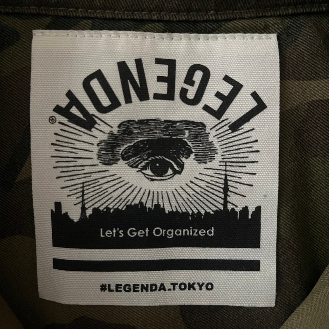 LEGENDA TOKYO 밀리터리 오버사이즈 긴팔 셔츠 상품이미지7